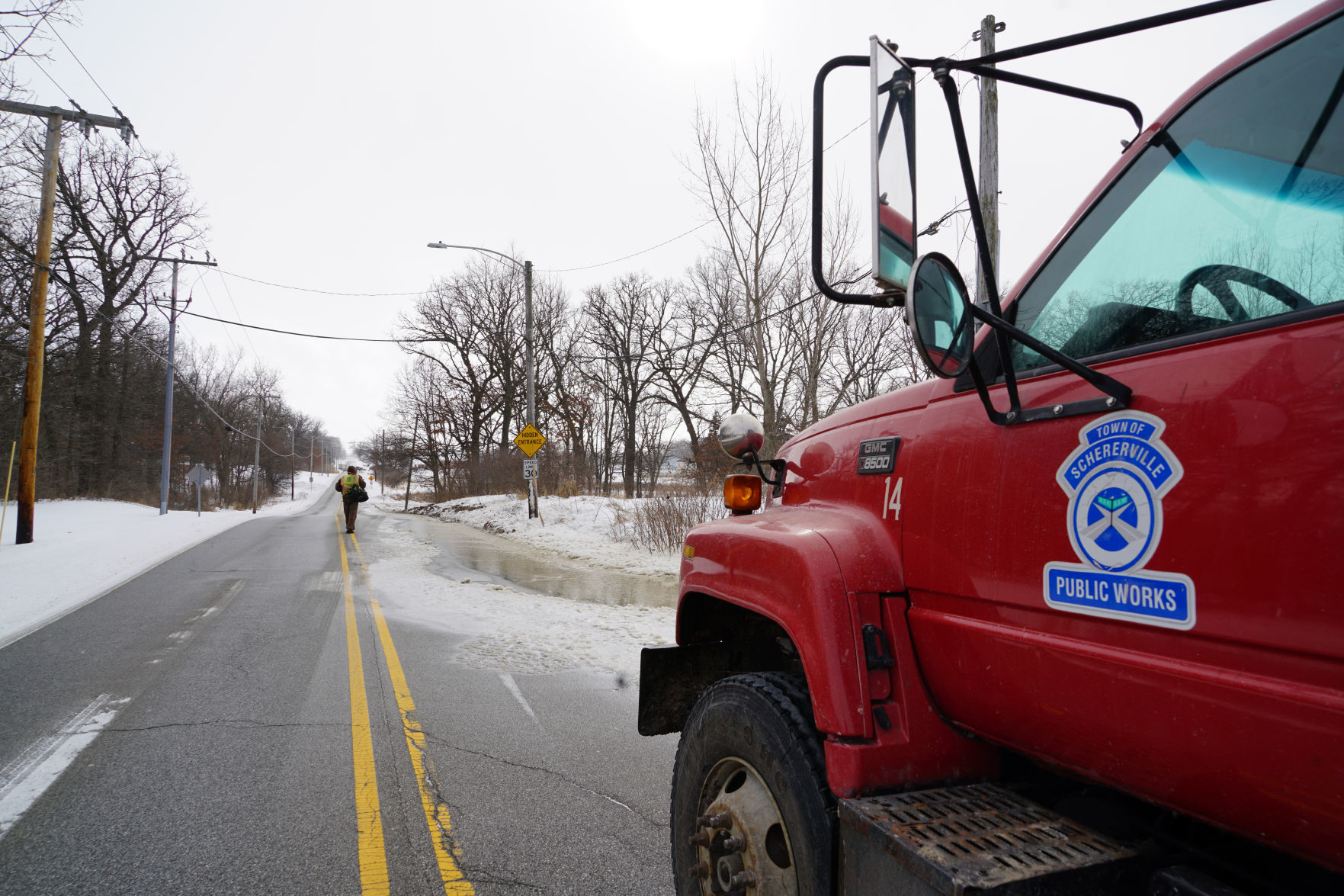 Schererville Water Main Break
